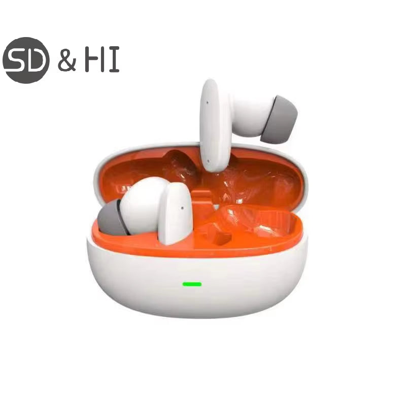 Wireless AI Translation Earphone Support Multilingual Language Business Trip Headphone Overseas Travel Headset Stereo Earbuds