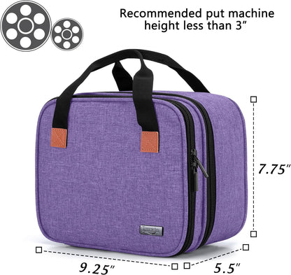 Carrying Bag for DR.J Mini Projector, Portable Case for Mini Projector and Accessories (Fits Most Major Mini Projectors), Purple