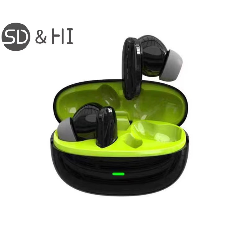 Wireless AI Translation Earphone Support Multilingual Language Business Trip Headphone Overseas Travel Headset Stereo Earbuds