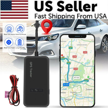 Real Time GPS Tracker Tracking Locator Device GPRS GSM Car/Motorcycle anti Theft