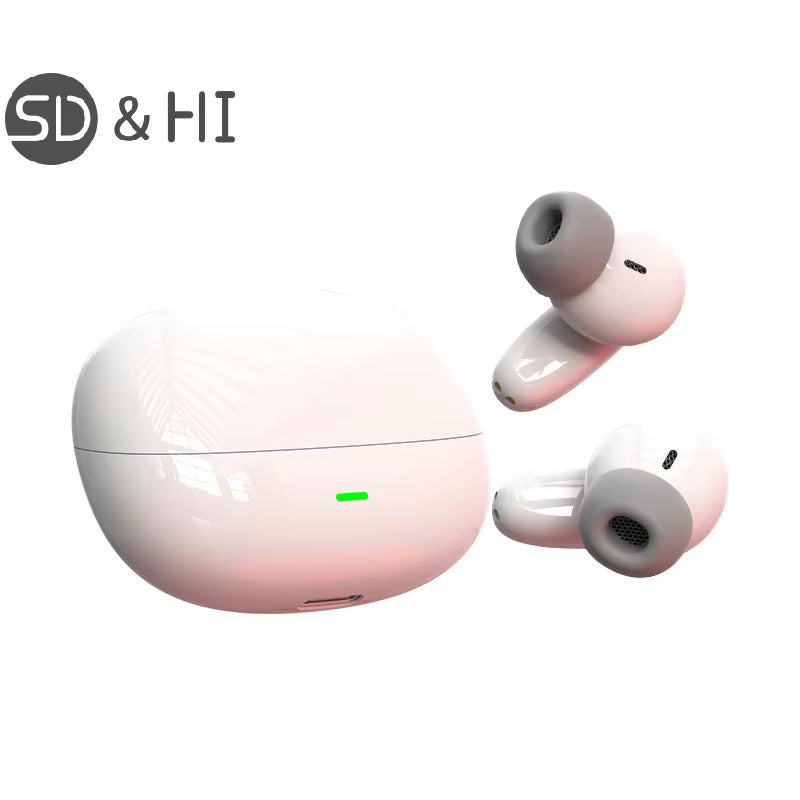 Wireless AI Translation Earphone Support Multilingual Language Business Trip Headphone Overseas Travel Headset Stereo Earbuds